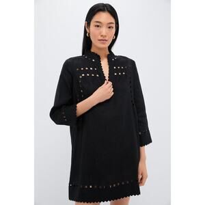 TUCKERNUCK Black Cutout Dawson Tunic Size L NWT Retail $188 Tuckernuck